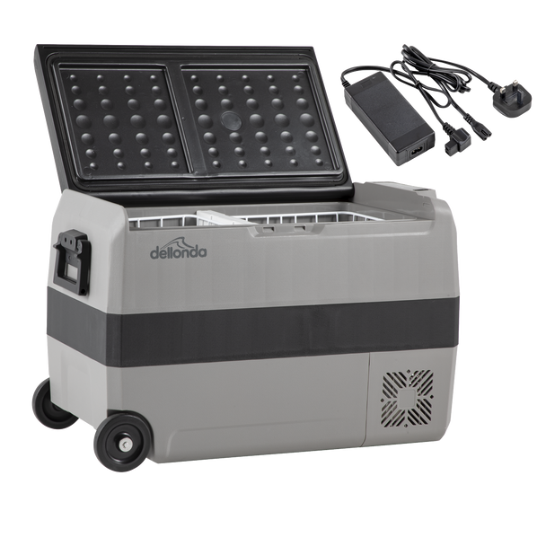 Sealey DL132 │ Dellonda Portable Fridge Freezer/Cool Box with LED Display & AC/DC 230V Adaptor 50L