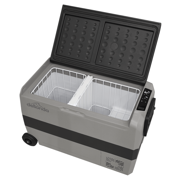 Sealey DL132 │ Dellonda Portable Fridge Freezer/Cool Box with LED Display & AC/DC 230V Adaptor 50L