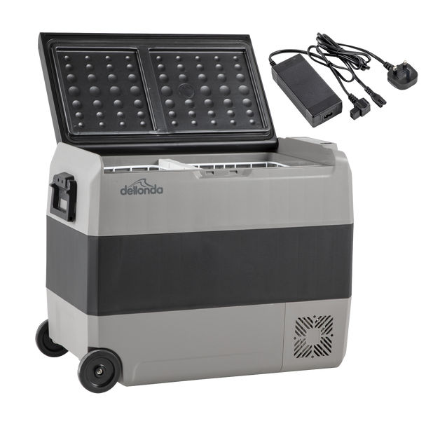 Sealey DL133 │ Dellonda Portable Fridge Freezer/Cool Box with LED Display & AC/DC 230V Adaptor 60L