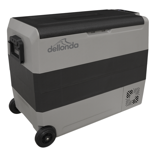 Sealey DL133 │ Dellonda Portable Fridge Freezer/Cool Box with LED Display & AC/DC 230V Adaptor 60L