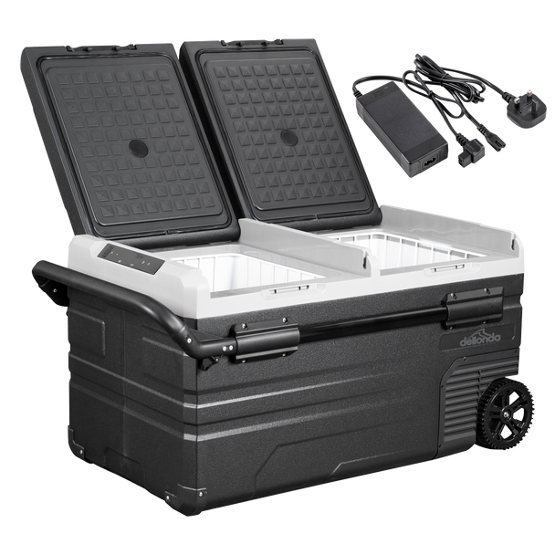 Sealey DL134 │ Dellonda Portable Fridge Freezer/Cool Box with LED Display & AC/DC 230V Adaptor 75L