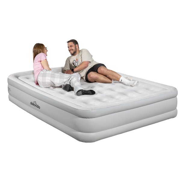 Sealey DL145 │ Dellonda Raised Air Bed with Removable Electric Pump & Storage Bag - Queen