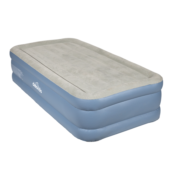 Sealey DL146 │ Dellonda Raised Air Bed with Built-in Electric Pump & Storage Bag - Single