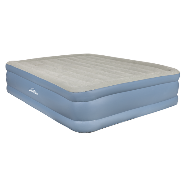 Sealey DL147 │ Dellonda Raised Air Bed with Built-in Electric Pump & Storage Bag - Queen