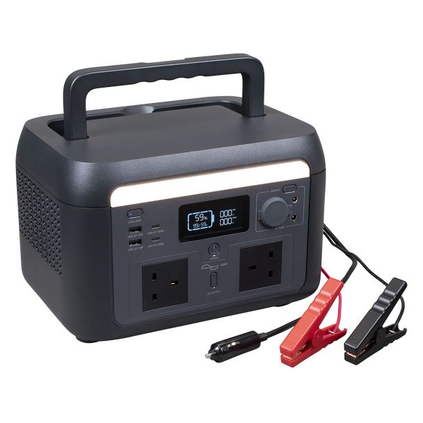 Sealey DL161 │ Dellonda Portable Power Station 600W