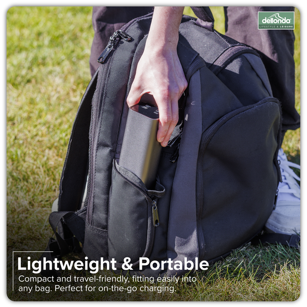 Sealey DL168z⏐ Dellonda Portable Power Bank 140W 27000mAh