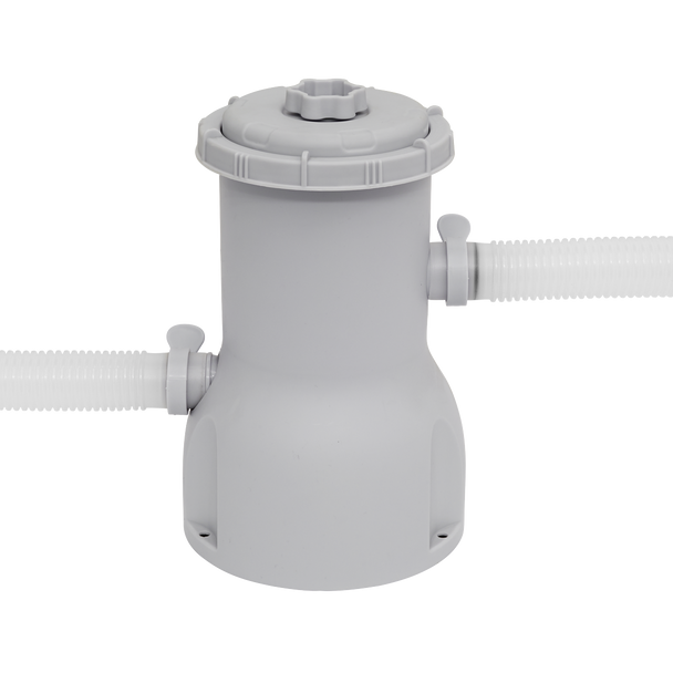 Sealey DL18 │ Dellonda Paddling/Swimming Pool & Pump 15ft - Gray Rattan Effect