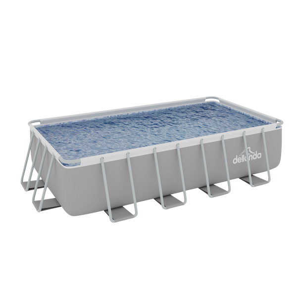 Sealey DL22 │ Dellonda Deluxe Steel Frame Swimming Pool with Filter Pump 18ft