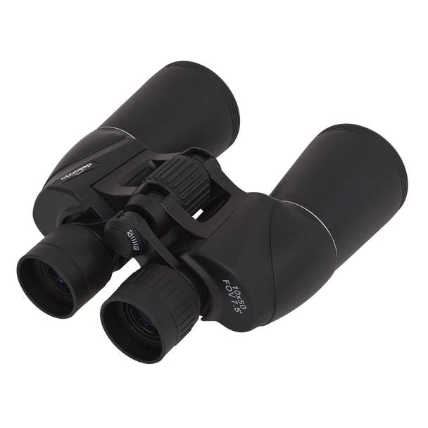 Sealey DL2 │ Dellonda Porro Prism BAK4 Binoculars with Case & Lens Caps 10x50mm