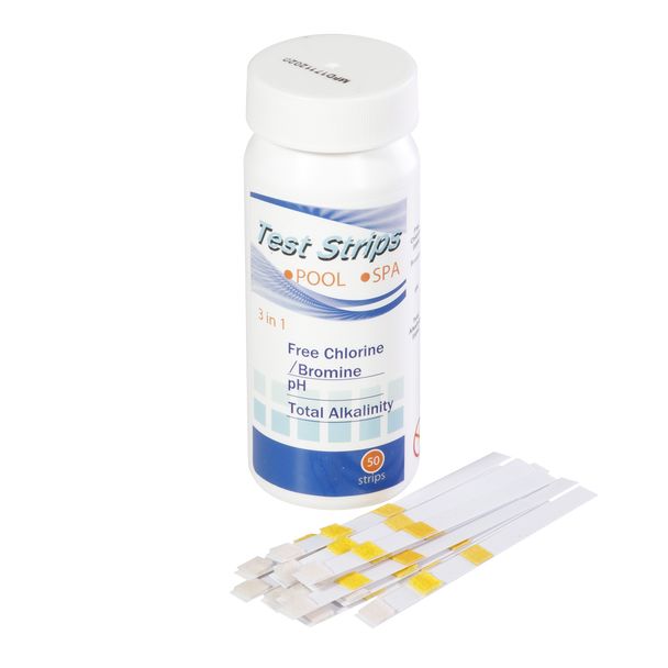 Sealey DL32 │ Dellonda 3-in-1 Chlorine, PH & Alkalinity Test Strips x50 Strips - Pack of 1