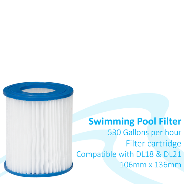 Sealey DL36 │ Dellonda Swimming Pool Filter Cartridge
