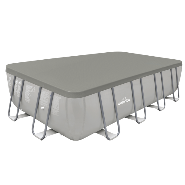 Sealey DL43 │ Dellonda Rectangular Swimming Pool Top Cover & Rope Ties for DL22