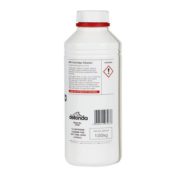 Sealey DL56 │ Dellonda Universal Filter Cartridge Cleaner for Hot Tubs/Spas & Swimming Pools 1L