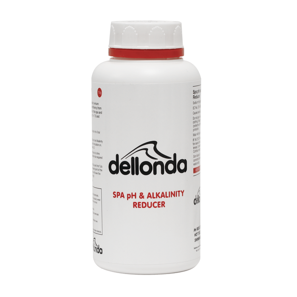 Sealey DL62 │ Dellonda Hot Tub/Spa Starter Kit - Chlorine, pH Increaser, Dry Acid, Foam Down & Test Strips