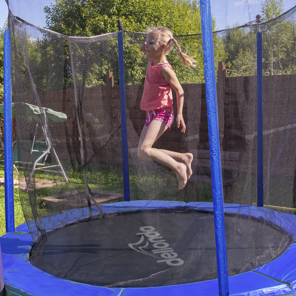 Sealey DL66 │ Dellonda Heavy-Duty Outdoor Trampoline with Safety Enclosure Net 6ft