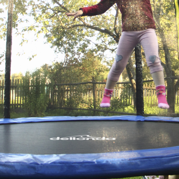 Sealey DL67 │ Dellonda Heavy-Duty Outdoor Trampoline with Safety Enclosure Net 8ft