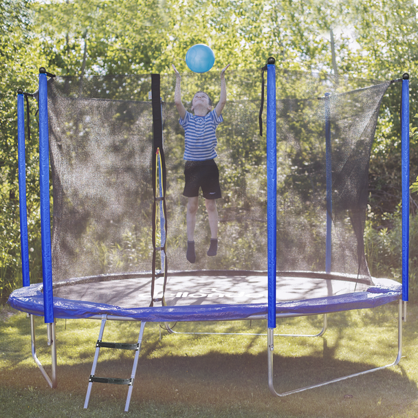 Sealey DL68 │ Dellonda Heavy-Duty Outdoor Trampoline with Safety Enclosure Net 10ft