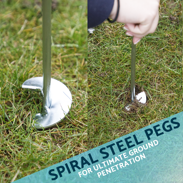 Sealey DL70 │ Dellonda Trampoline Anchor Kit 4pc