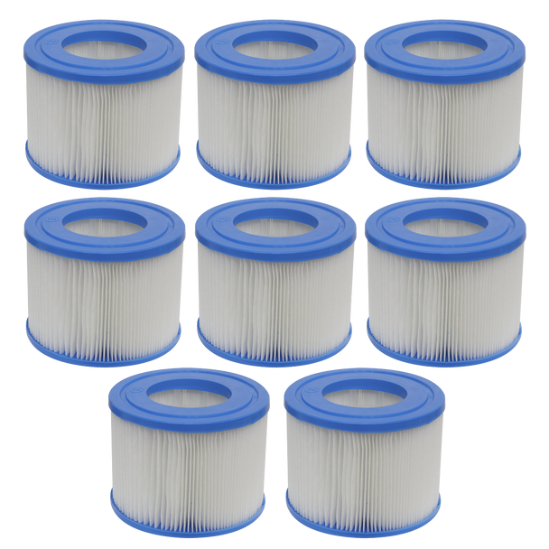 Sealey DL81 │ Dellonda Hot Tub/Spa Filter Cartridge - Pack of 8