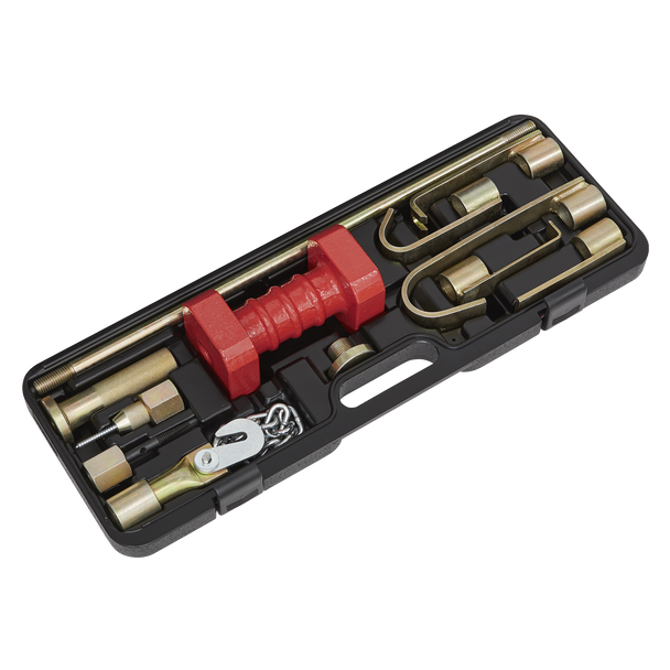 Sealey DP90 │ 4.4kg Heavy-Duty Slide Hammer Set 10pc