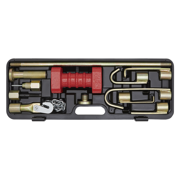 Sealey DP90 │ 4.4kg Heavy-Duty Slide Hammer Set 10pc