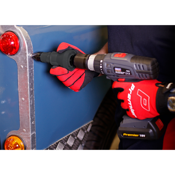 Sealey DRA01 │ Riveter Adaptor Drill Powered
