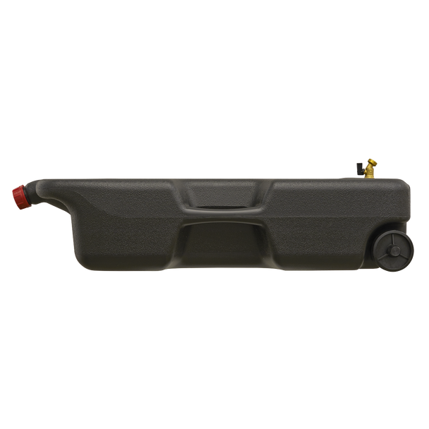 Sealey DRP09 │ Skip Gallery Sealey Oil/Fluid Drain & Recycling Container with Wheels 57L