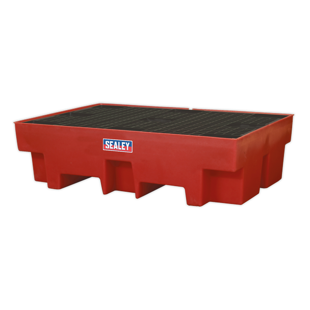 Sealey DRP12 │ Polyethylene Barrel Bund/Spill Pallet 1220 x 820 x 330mm
