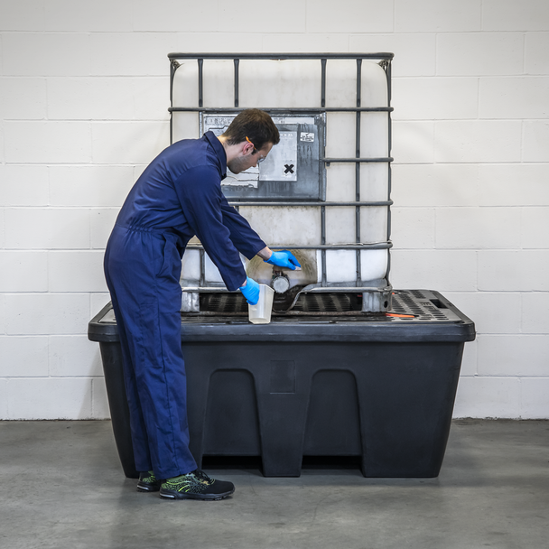 Sealey DRP24 │ IBC Bund/Spill Pallet 1660 x 1670 x 710mm