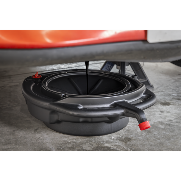 Sealey DRP39 │ Oil/Fluid Drain Pan & Recycling Container 11L