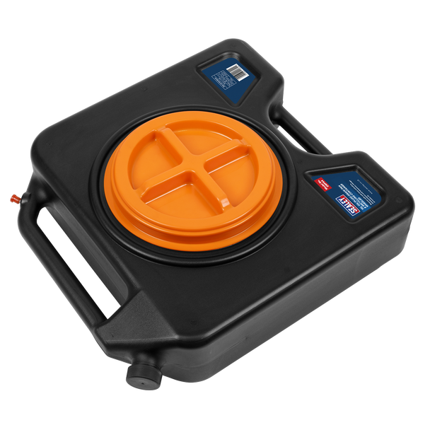 Sealey DRP44 │ Oil/Fluid Drain & Recycling Container with Wheels 15L