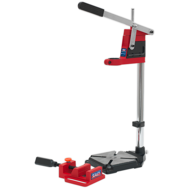 Sealey DS01 │ Drill Stand with Cast Iron Base 500mm & Vice 65mm