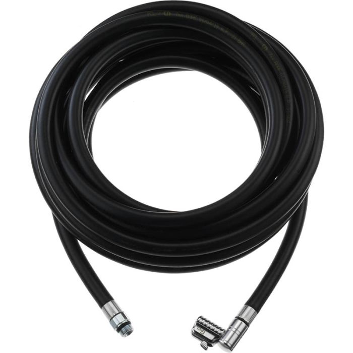 PCL DS81 | Hose Assembly 7.62m Hose with CH4 Angled Single Clip-on Hosetail Connector