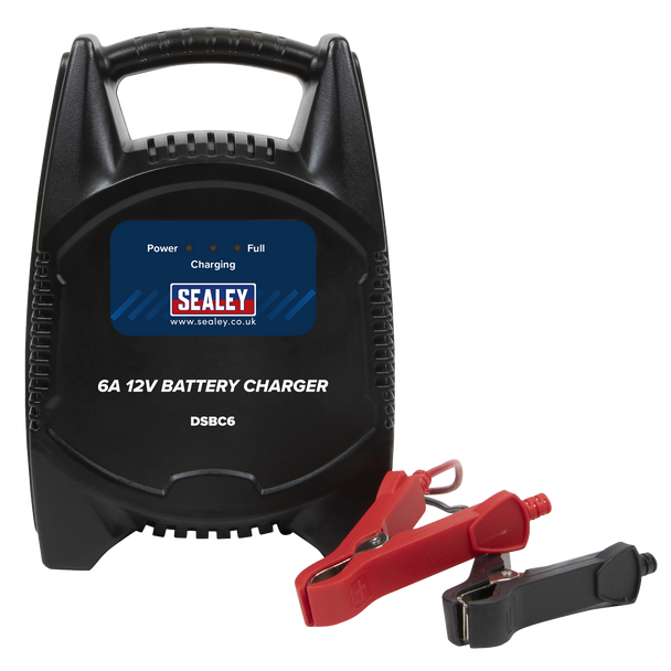 Sealey DSBC6 │ 12V Battery Charger 6A 230V