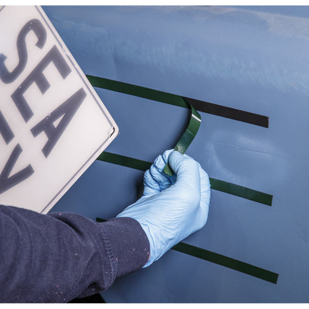 Sealey DSTG1910 │ Double-Sided Adhesive Foam Tape 19mm x 10m - Green Backing