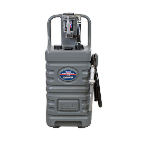 Sealey DT55GCOMBO1 │ Mobile Dispensing Tank with Diesel Pump 55L - Grey