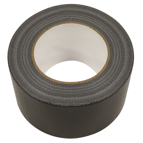 Sealey DTB75 │ Duct Tape 75mm x 50m - Black