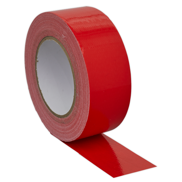 Sealey DTR │ Duct Tape 50mm x 50m - Red