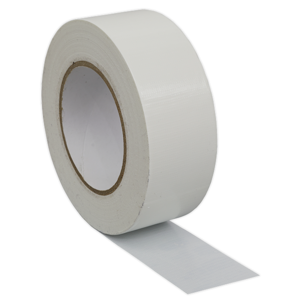 Sealey DTW │ Duct Tape 50mm x 50m - White