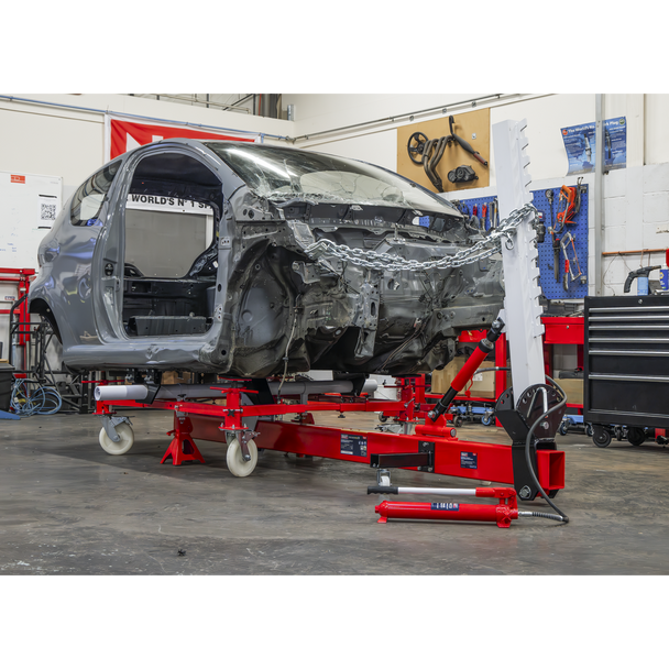 Sealey DZRE21 │ Body & Chassis/Frame Straightener Kit with Variable Upright
