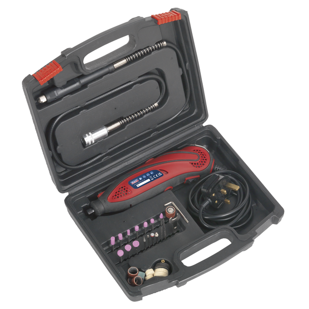 Sealey E540 │ Multipurpose Rotary Tool & Engraver Kit 230V 40pc