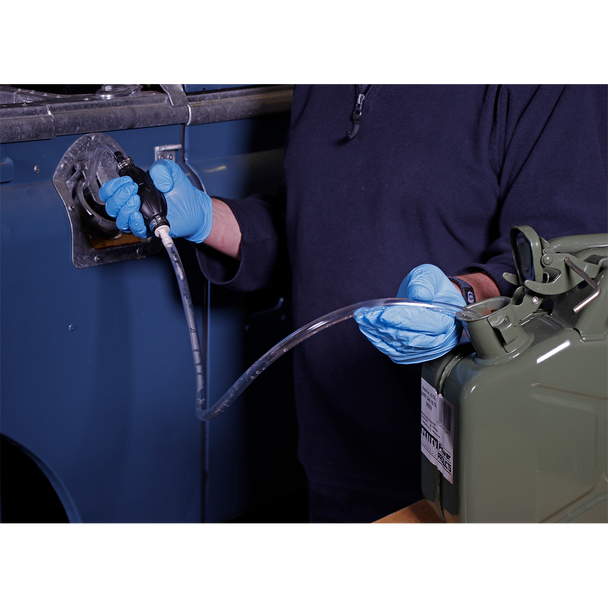 Sealey EC96 │ Emergency Fuel Transfer Syphon Pump for Petrol/Diesel/Water/Low Viscosity Fluids with 2m Hose