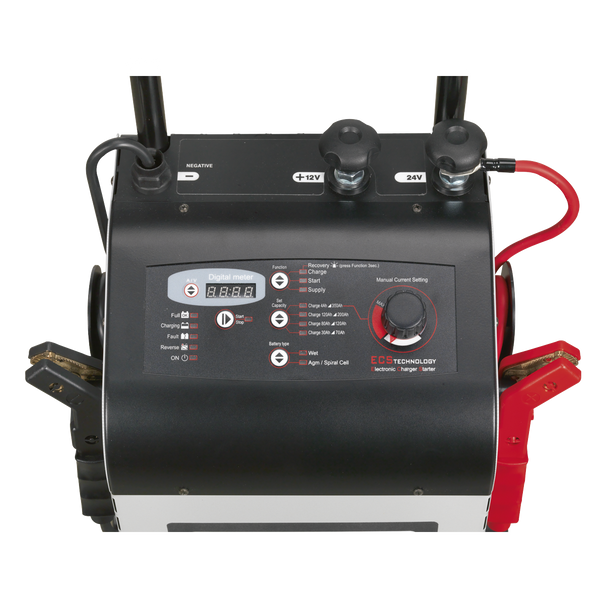 Sealey ECS300 │ 12/24V Electronic Charger Maintainer/Starter 45/300A