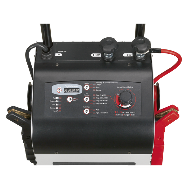 Sealey ECS350 │ 12/24V Electronic Charger Starter 60/350A