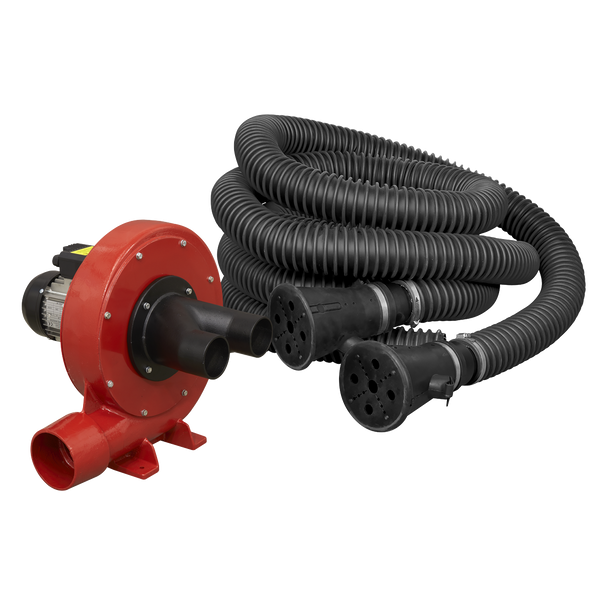 Sealey EFS102 │ Twin Duct Exhaust Fume Extraction System 370W/230V