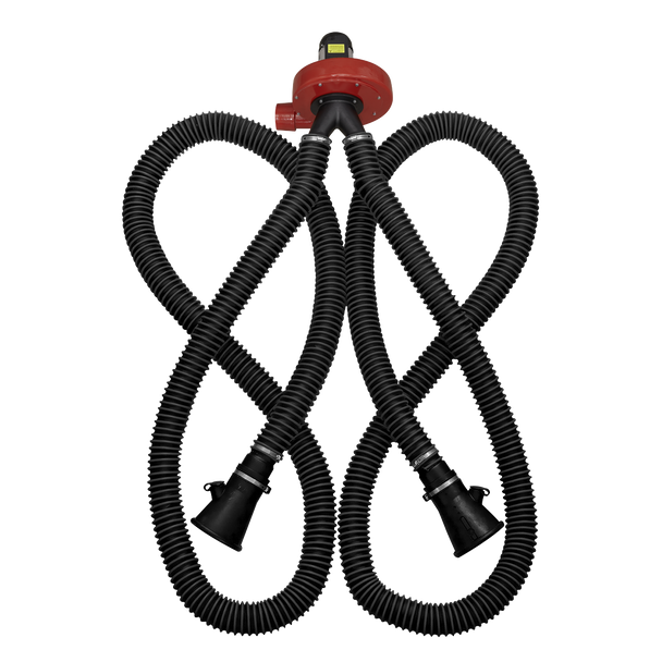 Sealey EFS102 │ Twin Duct Exhaust Fume Extraction System 370W/230V