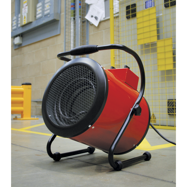 Sealey EH3001 │ Industrial Fan Heater with 2 Heat Settings 3kW/230V