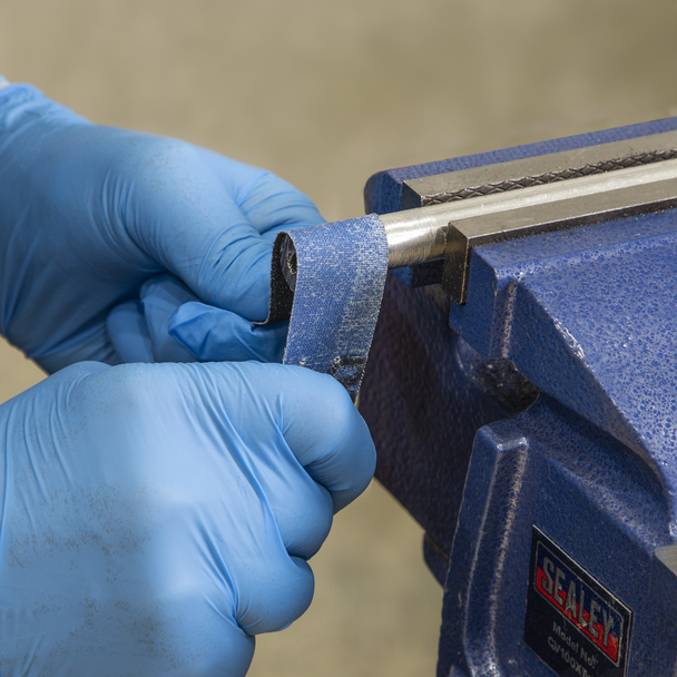 Sealey ER252580 │ Emery Roll 80Grit 25mm x 25m - Blue Twill