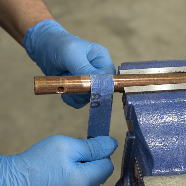 Sealey ER252580 │ Emery Roll 80Grit 25mm x 25m - Blue Twill