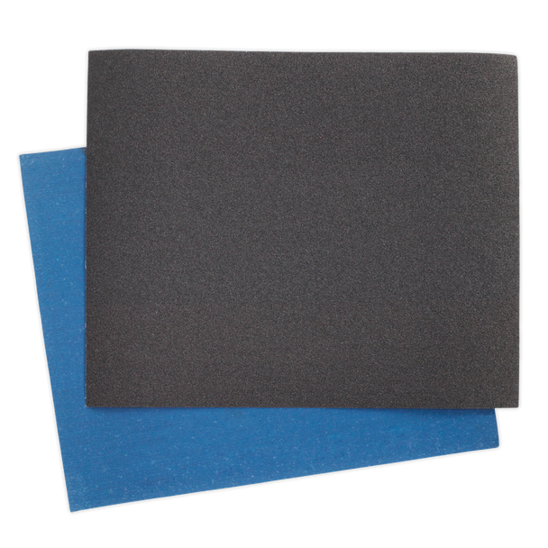 Sealey ES2328120 │ Emery Sheet 120Grit 230 x 280mm, Blue Twill - Pack of 25